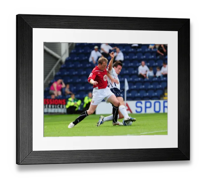 Framed Print : Bristol City vs Preston North End: A Football Rivalry - Season 09-10 Framed Print : Bristol City vs Preston North End: A Football Rivalry - Season 09-10