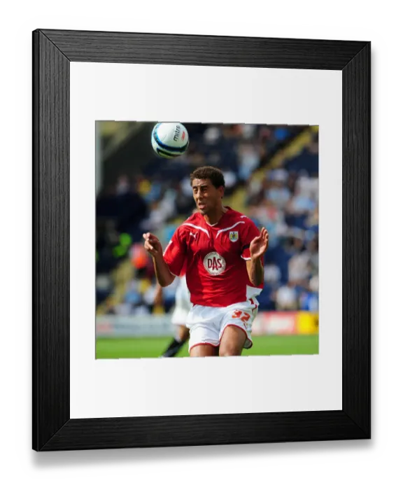 Framed Print : Football Clash: Bristol City vs Preston North End - Season 09-10