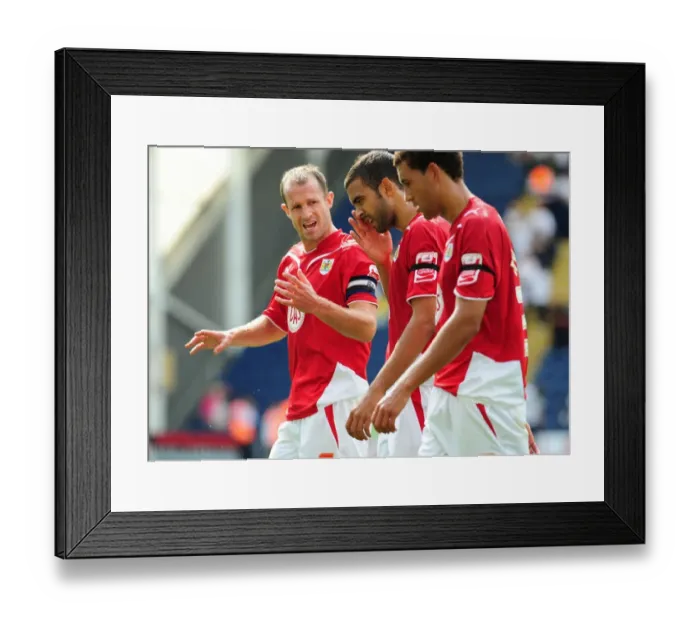 Framed Print : Bristol City vs. Preston North End Rivalry: A Football Battle - Season 09-10 Framed Print : Bristol City vs. Preston North End Rivalry: A Football Battle - Season 09-10