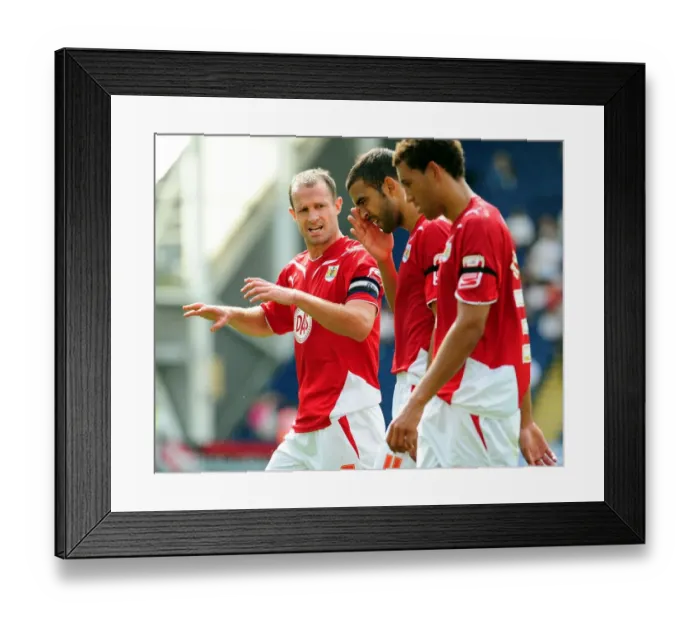 Framed Print : Bristol City vs. Preston North End: A Football Rivalry - Season 09-10