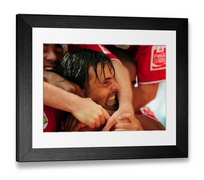 Framed Print : The Clash of Titans: Bristol City vs Preston North End (Season 09-10) Framed Print : The Clash of Titans: Bristol City vs Preston North End (Season 09-10)