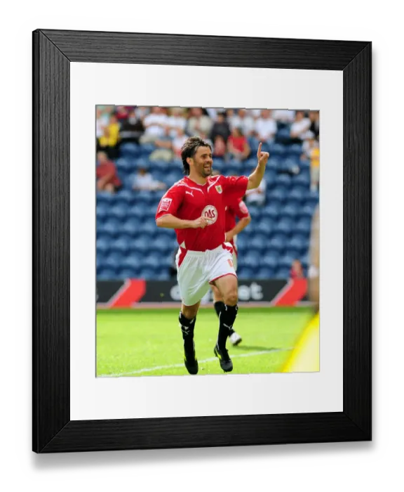 Framed Print : The Clash of Titans: Bristol City vs Preston North End (Season 09-10) Framed Print : The Clash of Titans: Bristol City vs Preston North End (Season 09-10)