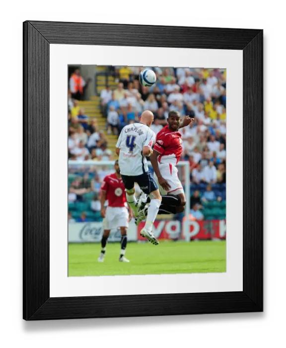 Framed Print : The Clash of Titans: Bristol City vs Preston North End (Season 09-10) Framed Print : The Clash of Titans: Bristol City vs Preston North End (Season 09-10)