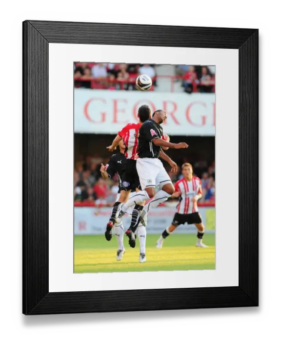 Framed Print : Bristol City vs. Brentford: A Football Rivalry - Season 09-10 Framed Print : Bristol City vs. Brentford: A Football Rivalry - Season 09-10