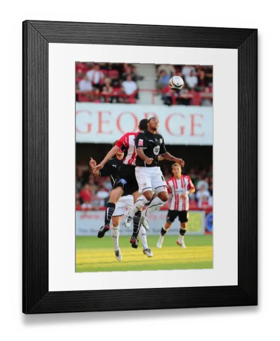 Framed Print : Bristol City vs. Brentford: A Football Rivalry - Season 09-10