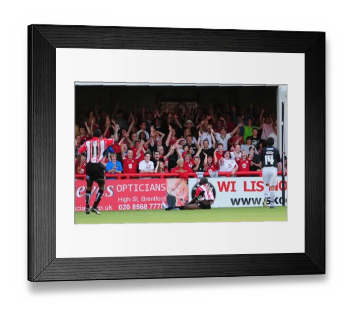 Framed Print : Bristol City vs. Brentford: A Football Rivalry - Season 09-10