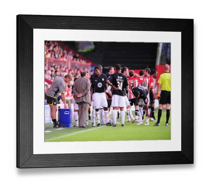 Framed Print : Bristol City vs. Brentford: A Football Rivalry - Season 09-10