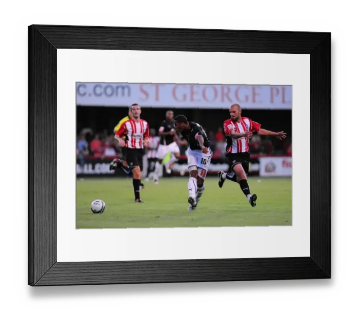 Framed Print : Bristol City vs. Brentford: A Football Rivalry - Season 09-10