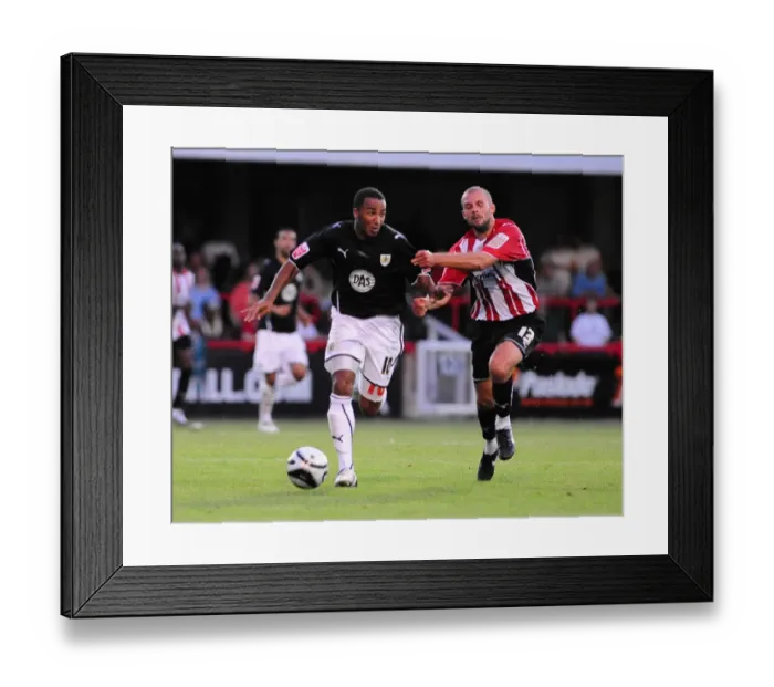 Framed Print : Bristol City vs. Brentford: A Football Rivalry - Season 09-10 Framed Print : Bristol City vs. Brentford: A Football Rivalry - Season 09-10