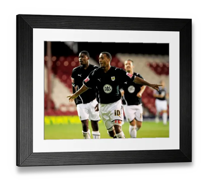 Framed Print : Bristol City vs. Brentford: A Football Rivalry - Season 09-10