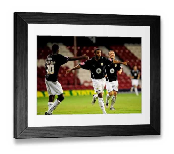 Framed Print : Bristol City vs. Brentford: A Football Rivalry - Season 09-10
