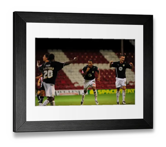Framed Print : Bristol City vs. Brentford: A Football Rivalry - Season 09-10