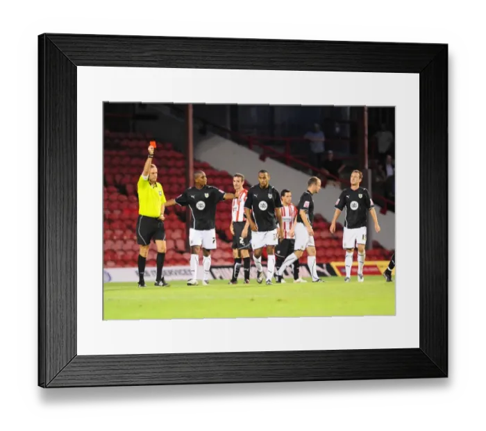 Framed Print : Bristol City vs. Brentford: A Football Rivalry - Season 09-10