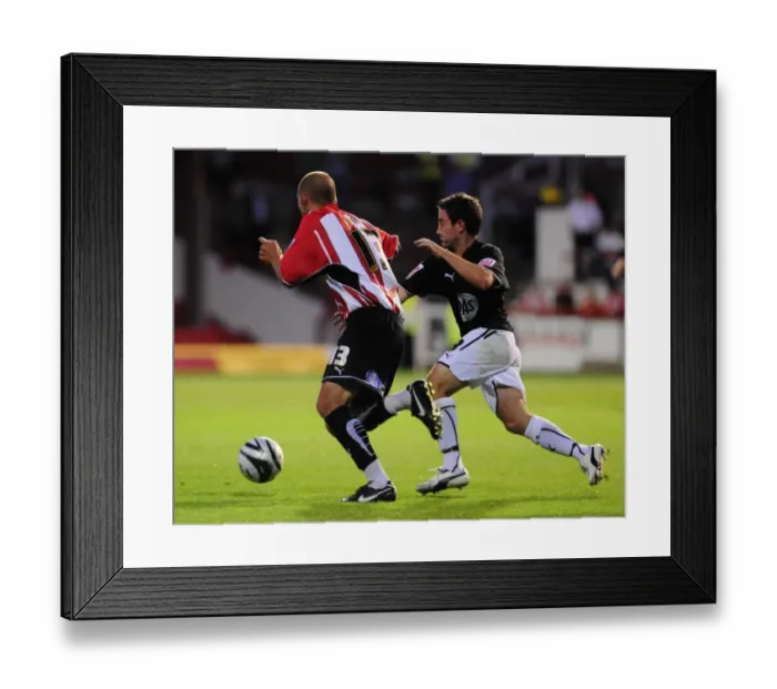 Framed Print : Bristol City vs. Brentford: A Football Rivalry - Season 09-10 Framed Print : Bristol City vs. Brentford: A Football Rivalry - Season 09-10