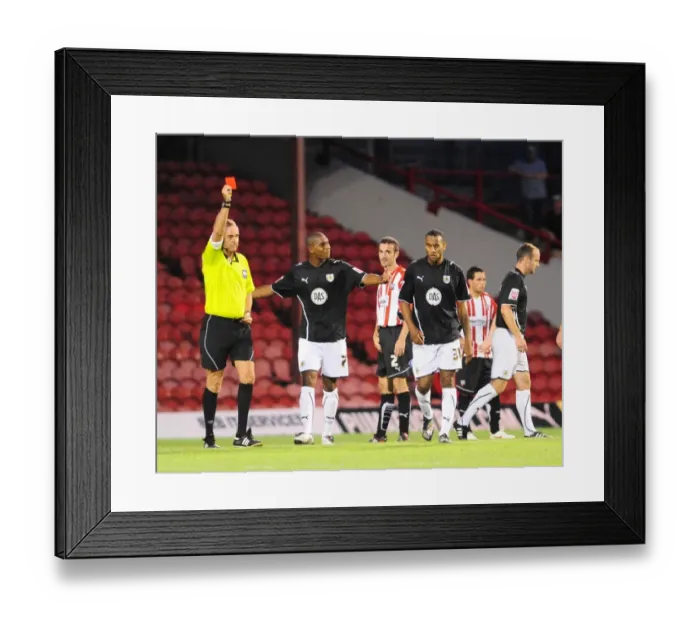 Framed Print : Bristol City vs. Brentford: A Football Rivalry - Season 09-10