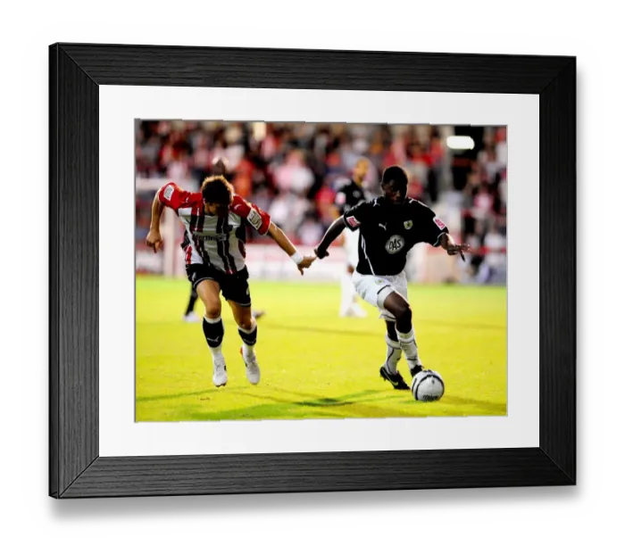 Framed Print : Bristol City vs. Brentford: A Football Rivalry - Season 09-10