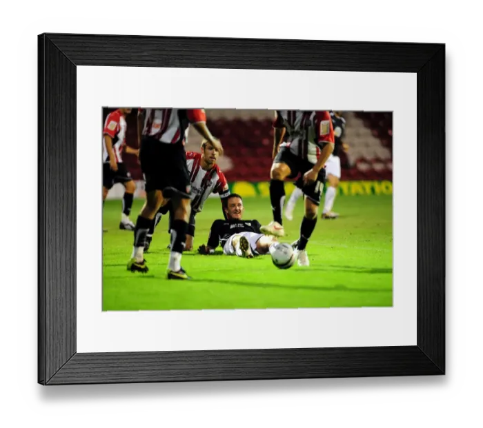 Framed Print : Bristol City vs. Brentford: A Football Rivalry - Season 09-10