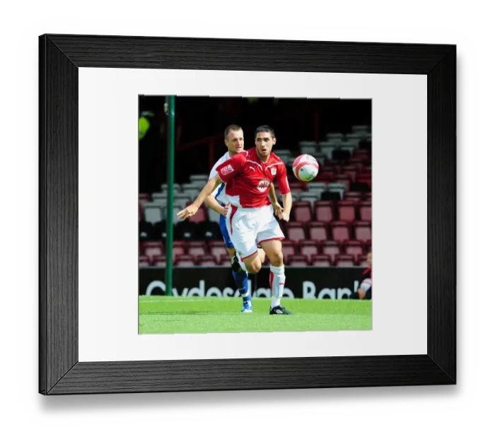 Framed Print : Bristol City First Team: Season 09-10: Bristol City v Crystal Palace