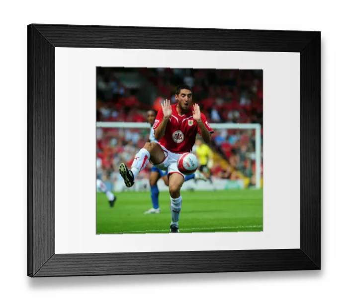 Framed Print : Bristol City vs. Crystal Palace: A Football Rivalry - Season 09-10