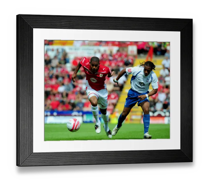 Framed Print : Bristol City vs Crystal Palace: A Football Rivalry - Season 09-10