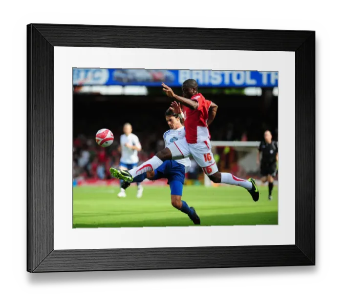Framed Print : Bristol City vs. Crystal Palace: A Football Rivalry - Season 09-10