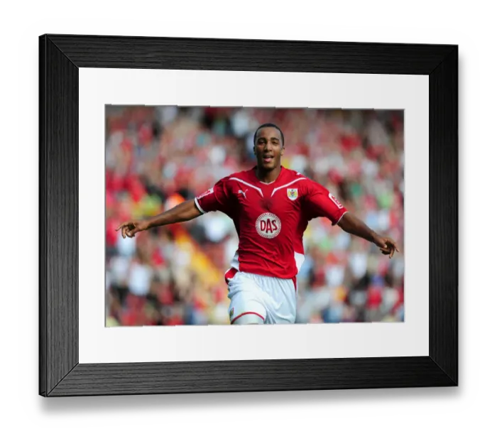 Framed Print : Nicky Maynard Celebration Framed Print : Nicky Maynard Celebration