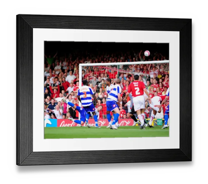 Framed Print : Bristol City vs QPR: A Clash from the 09-10 Season