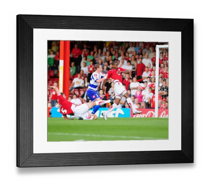 Framed Print : Bristol City vs QPR: A Football Rivalry - Season 09-10