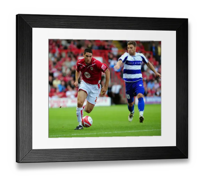 Framed Print : Bristol City vs QPR: A Football Rivalry - Season 09-10 Framed Print : Bristol City vs QPR: A Football Rivalry - Season 09-10