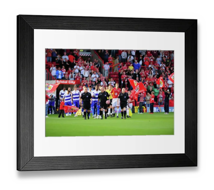 Framed Print : Bristol City V QPR Framed Print : Bristol City V QPR