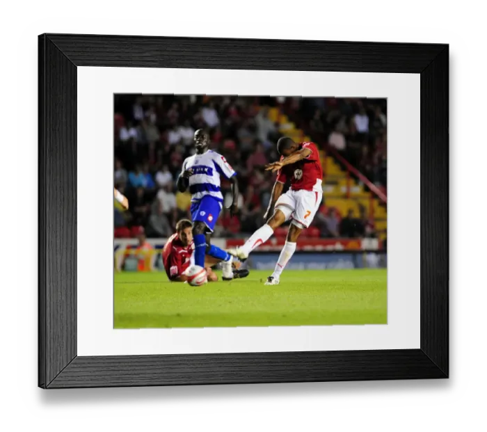Framed Print : A Football Rivalry: Bristol City vs QPR - Season 09-10