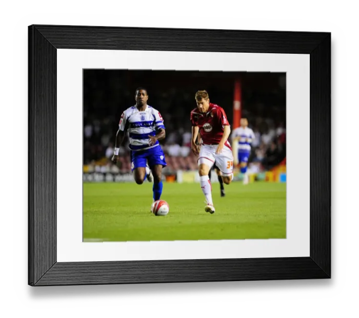 Framed Print : Bristol City vs QPR: A Football Rivalry - Season 09-10 Framed Print : Bristol City vs QPR: A Football Rivalry - Season 09-10