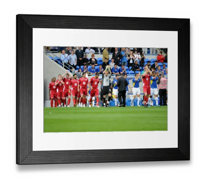 Framed Print : The Clash of Cities: Cardiff vs. Bristol City - A Football Rivalry: Season 09-10 Framed Print : The Clash of Cities: Cardiff vs. Bristol City - A Football Rivalry: Season 09-10