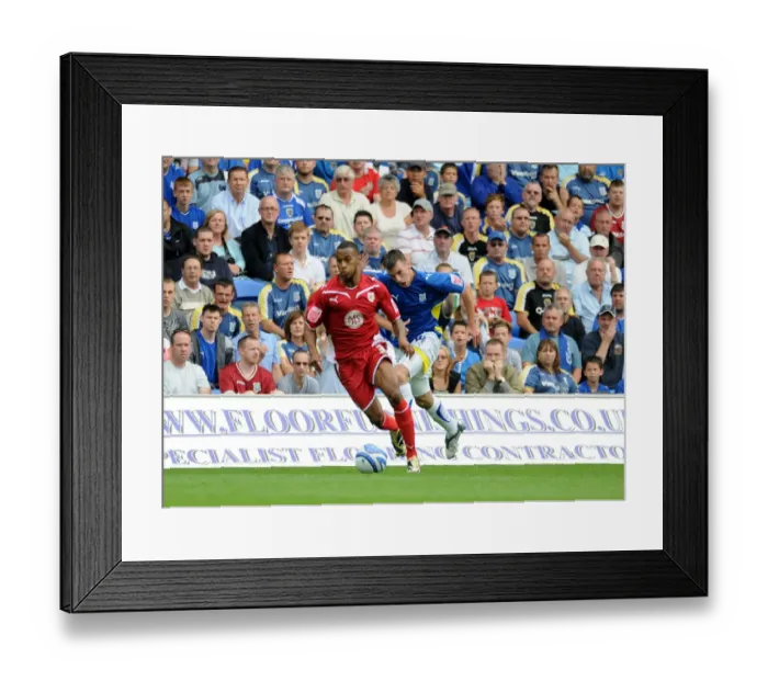 Framed Print : The Clash of Cities: Cardiff vs. Bristol City - A Football Rivalry: Season 09-10 Framed Print : The Clash of Cities: Cardiff vs. Bristol City - A Football Rivalry: Season 09-10