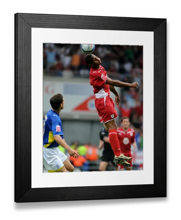Framed Print : The Clash of Cities: Cardiff vs. Bristol City - A Football Rivalry: Season 09-10