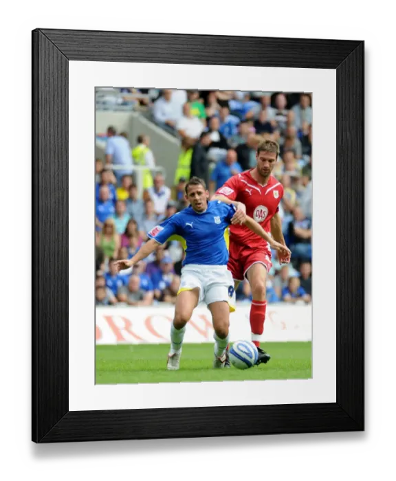 Framed Print : The Clash of Cities: Cardiff vs. Bristol - A Football Rivalry: Season 09-10