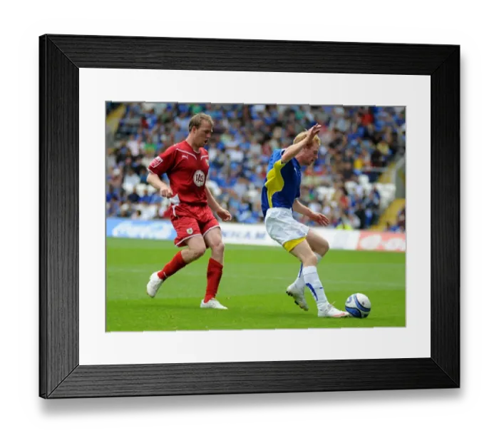 Framed Print : The Clash of the Cities: Cardiff vs. Bristol City - A Football Rivalry (Season 09-10)
