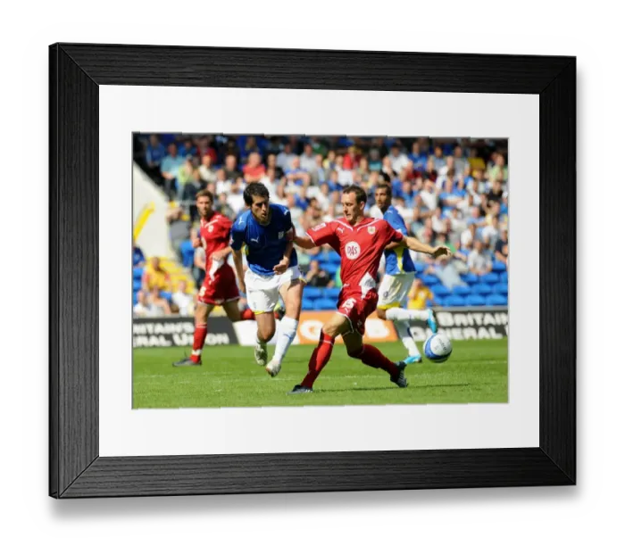 Framed Print : Bristol City vs. Cardiff City: A Football Rivalry - Season 09-10: The Clash of Powerhouses Framed Print : Bristol City vs. Cardiff City: A Football Rivalry - Season 09-10: The Clash of Powerhouses