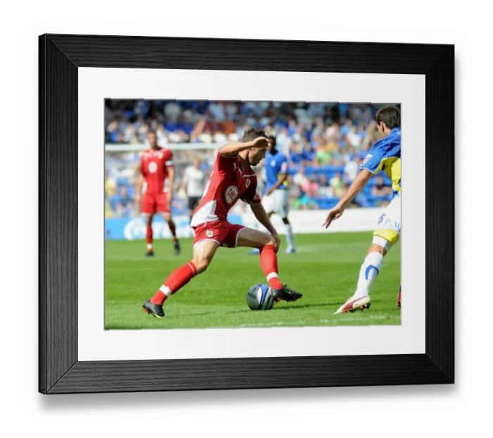 Framed Print : The Rivalry: Cardiff City vs. Bristol City (Season 09-10)