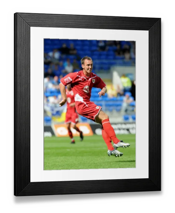 Framed Print : The Intense Rivalry: Cardiff City vs. Bristol City - A Season 09-10 Football Battle