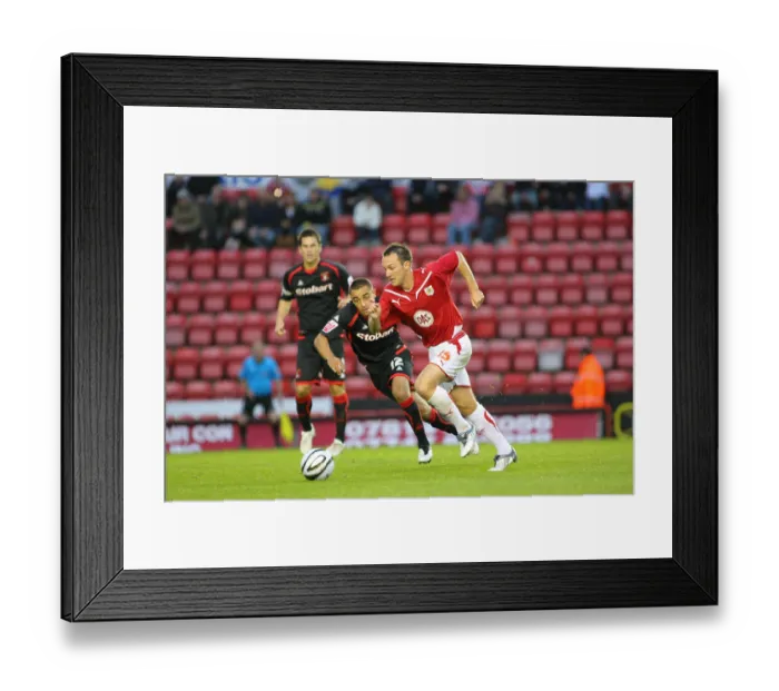 Framed Print : Bristol City vs Carlisle United: Season 09-10 - A Football Rivalry