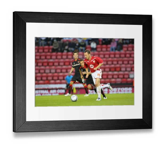 Framed Print : Bristol City vs Carlisle United: A Football Rivalry - Season 09-10