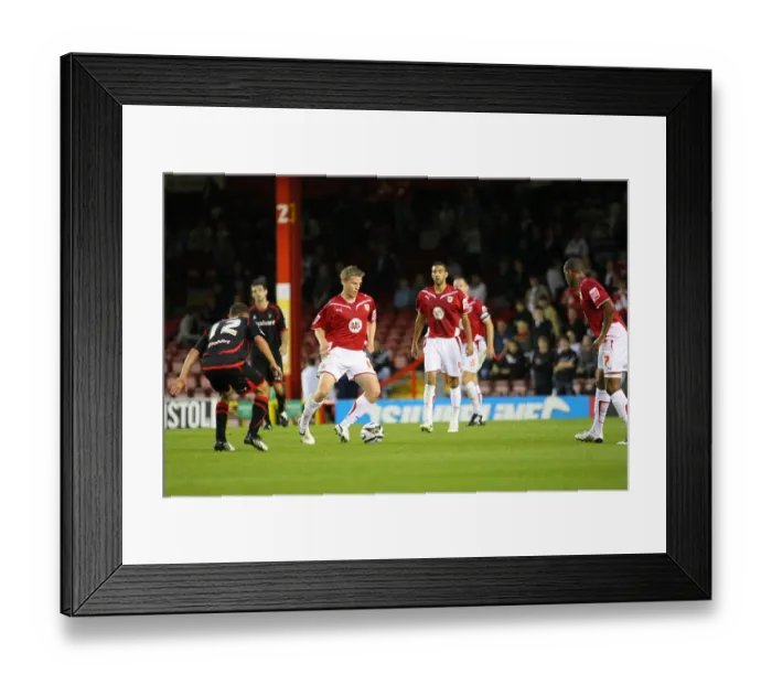 Framed Print : Bristol City vs Carlisle United: A Thrilling Showdown - Season 09-10 Framed Print : Bristol City vs Carlisle United: A Thrilling Showdown - Season 09-10