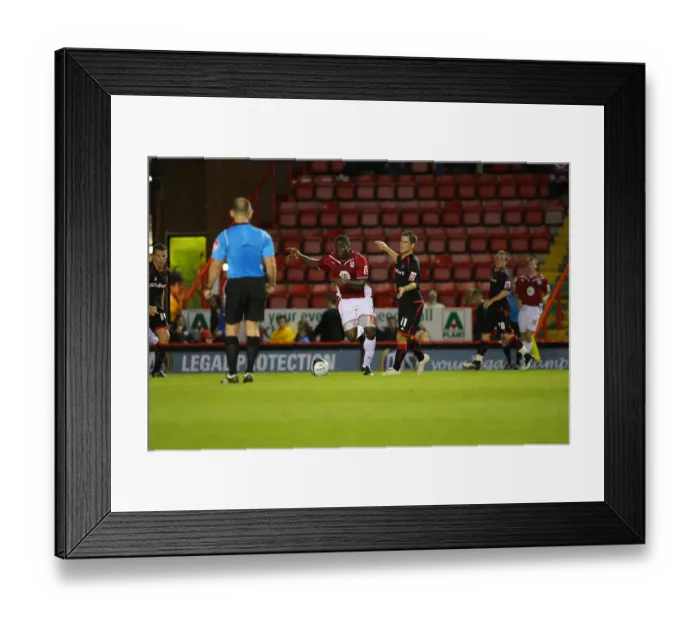 Framed Print : Bristol City vs Carlisle United: A Football Rivalry - Season 09-10