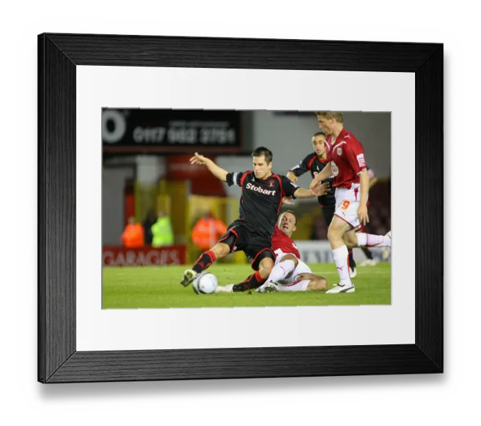 Framed Print : Bristol City vs. Carlisle United: A Football Rivalry - Season 09-10 Framed Print : Bristol City vs. Carlisle United: A Football Rivalry - Season 09-10