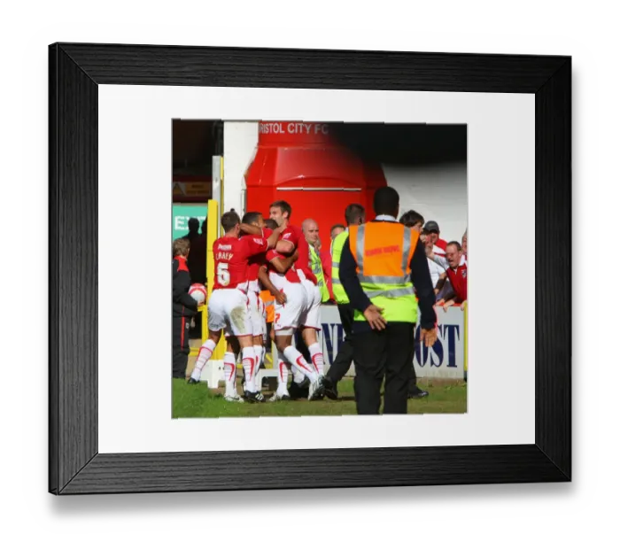 Framed Print : A Football Rivalry: Bristol City vs. Middlesbrough - Season 09-10