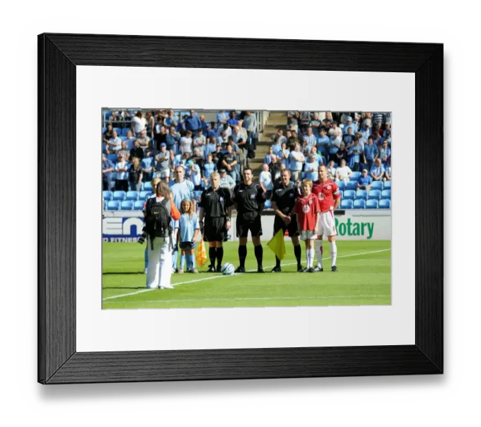 Framed Print : A Clash of Rivals: Coventry City vs. Bristol City - First Teams Face Off (Season 09-10)