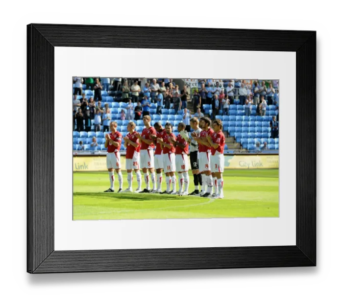 Framed Print : 09-10 Football Showdown: A Season to Remember - Coventry City vs. Bristol City Framed Print : 09-10 Football Showdown: A Season to Remember - Coventry City vs. Bristol City