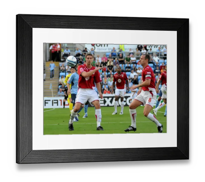 Framed Print : Clash of the First Teams: Bristol City vs Coventry City (09-10) Framed Print : Clash of the First Teams: Bristol City vs Coventry City (09-10)