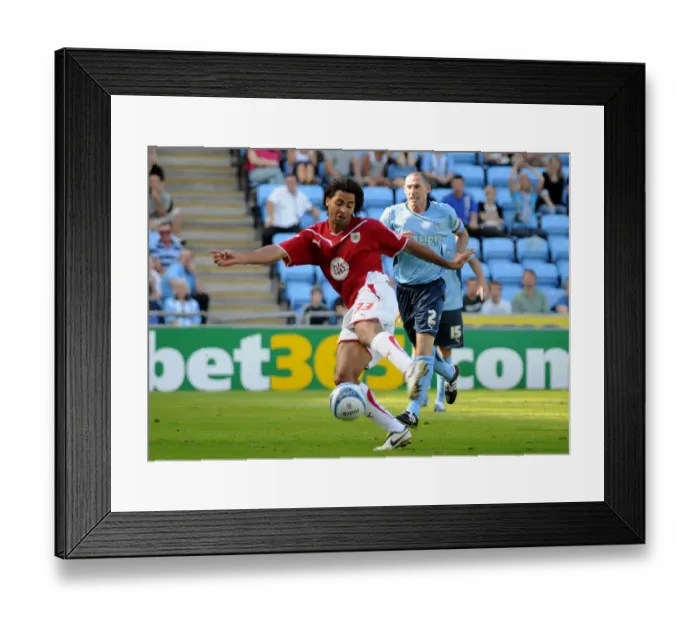 Framed Print : Football Rivalry: Clash of the Cities - Bristol City vs Coventry City (Season 09-10)